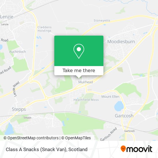 Class A Snacks (Snack Van) map