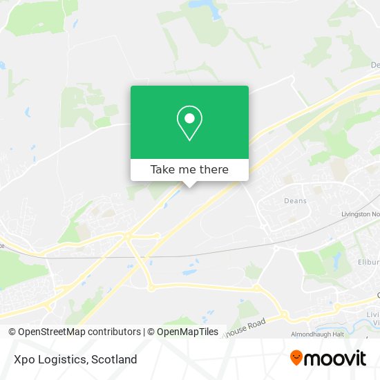 Xpo Logistics map