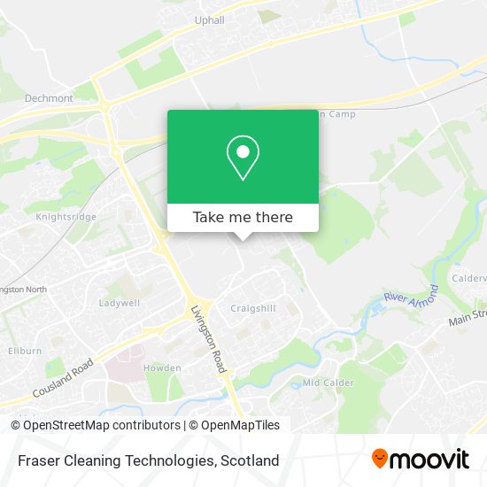 Fraser Cleaning Technologies map