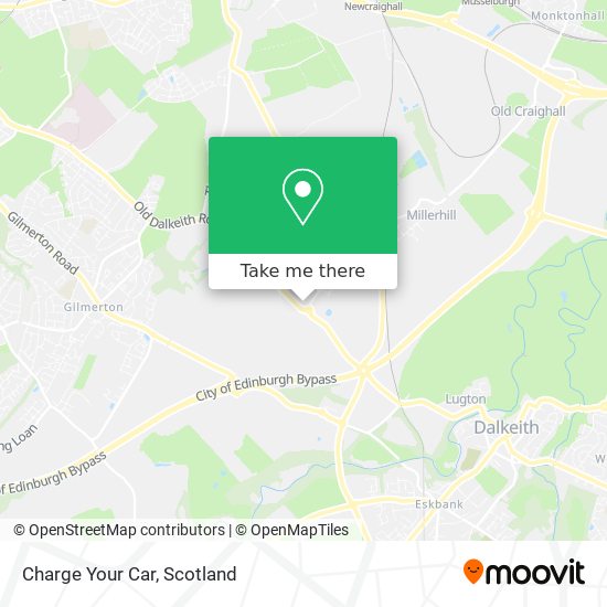 Charge Your Car map