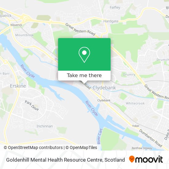 Goldenhill Mental Health Resource Centre map