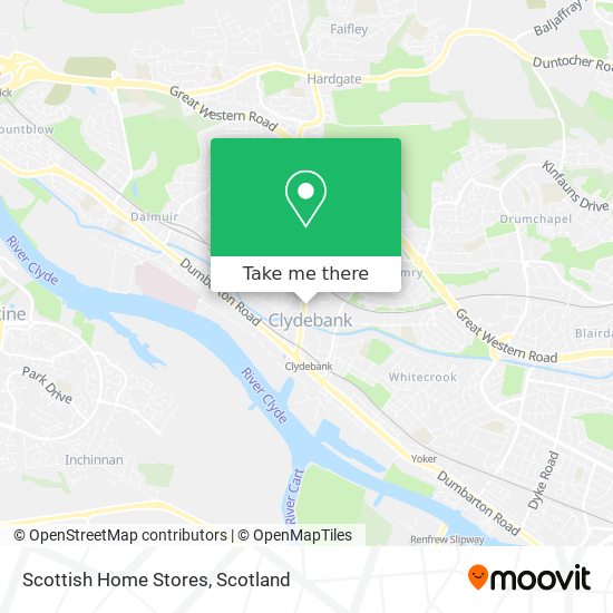 Scottish Home Stores map