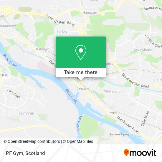 PF Gym map