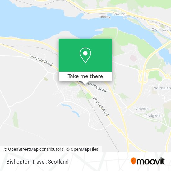 Bishopton Travel map
