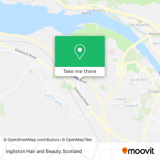 Ingliston Hair and Beauty map