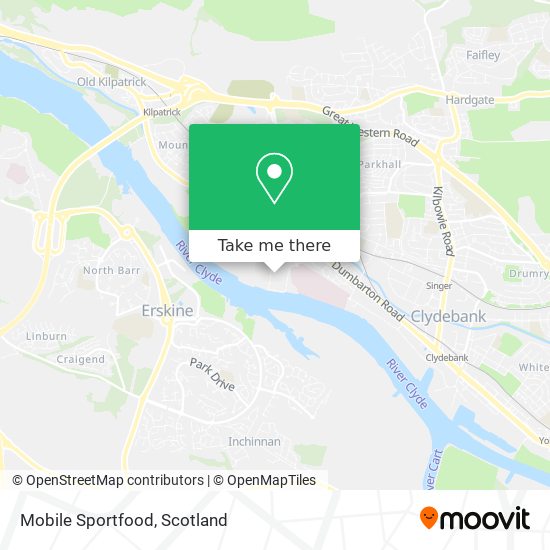 Mobile Sportfood map