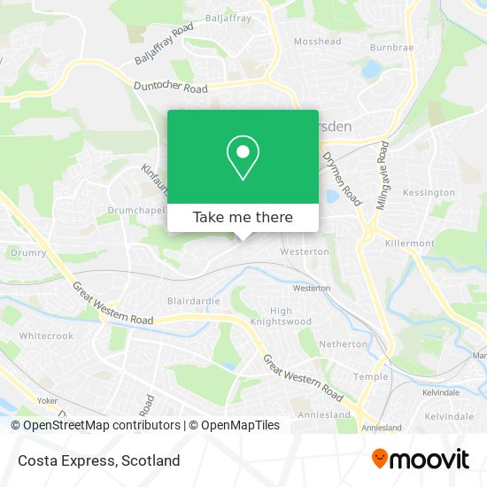 Costa Express map