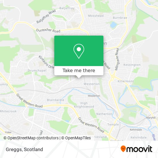 Greggs map