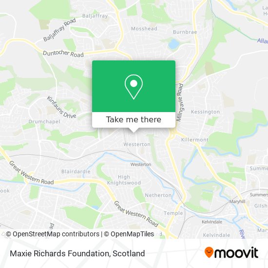 Maxie Richards Foundation map