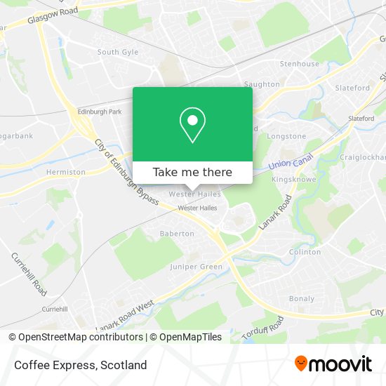 Coffee Express map