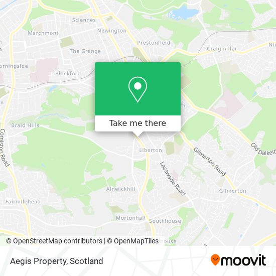 Aegis Property map