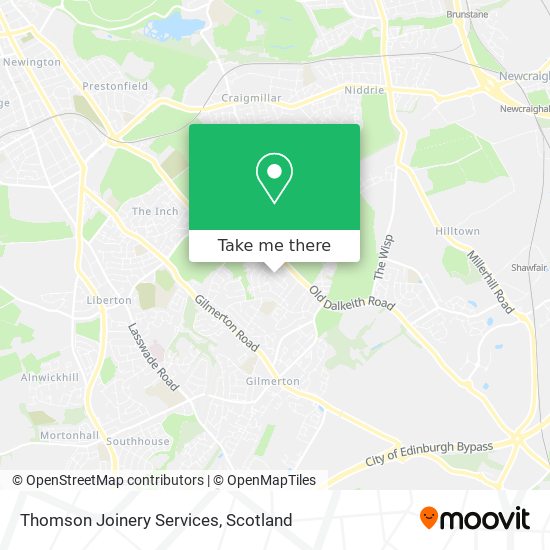 Thomson Joinery Services map