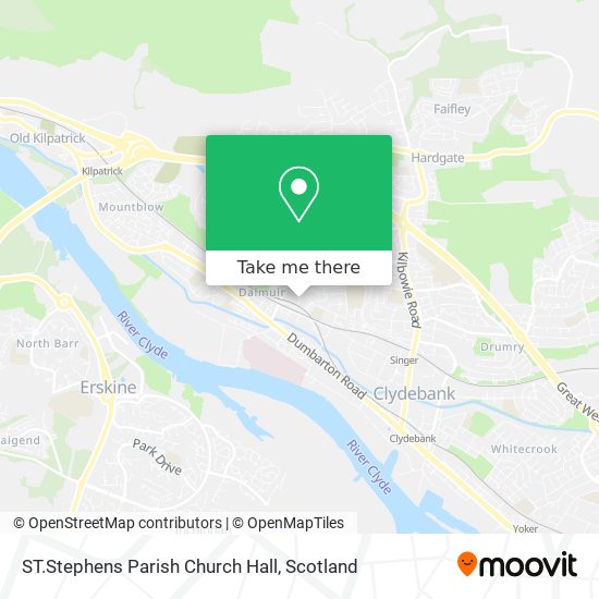 ST.Stephens Parish Church Hall map