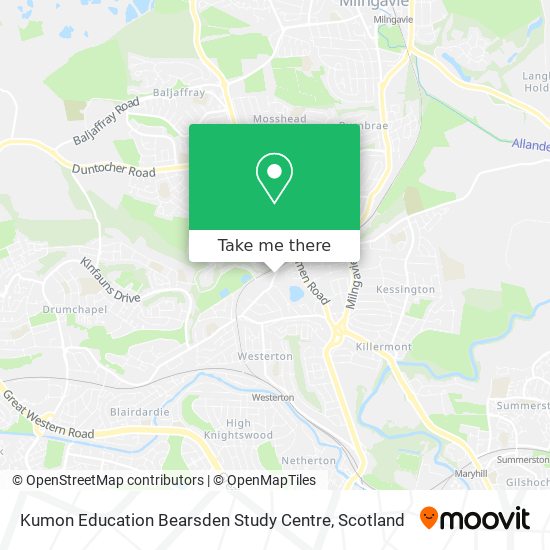 Kumon Education Bearsden Study Centre map