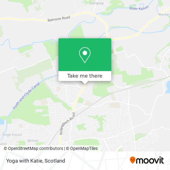 Yoga with Katie map