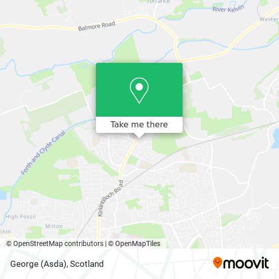 George (Asda) map