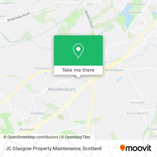 JC Glasgow Property Maintenance map