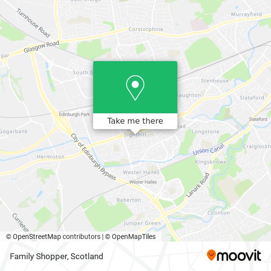 Family Shopper map