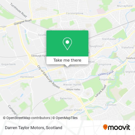 Darren Taylor Motors map