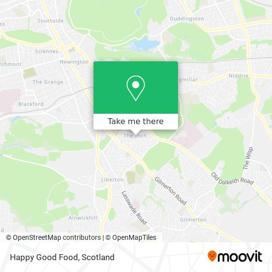 Happy Good Food map