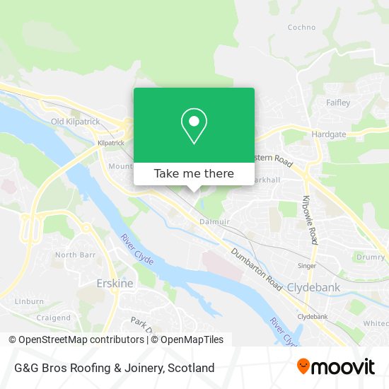 G&G Bros Roofing & Joinery map