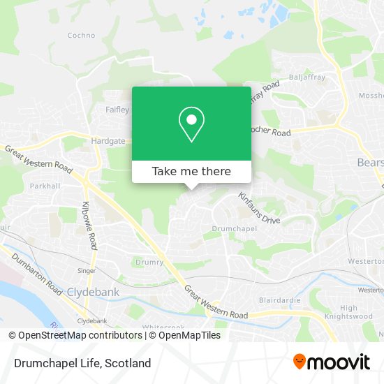 Drumchapel Life map