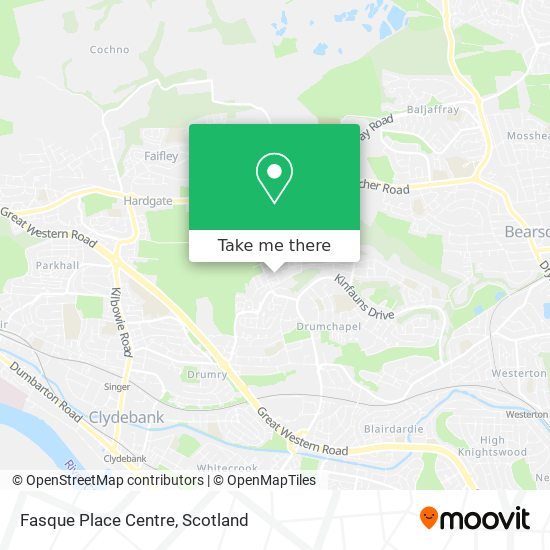 Fasque Place Centre map