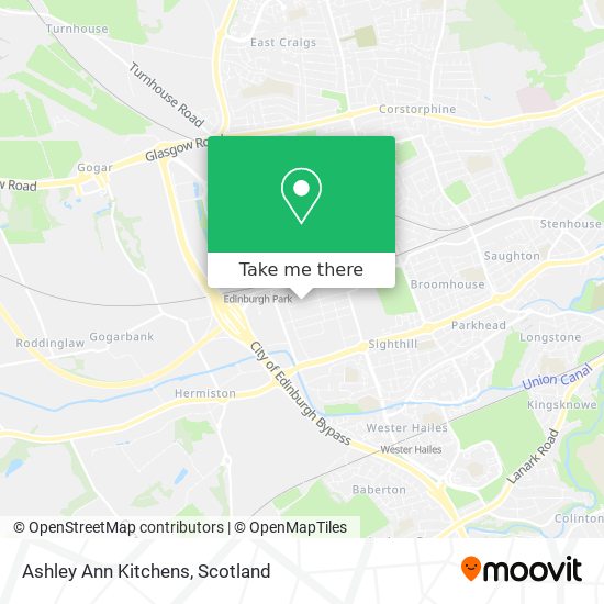 Ashley Ann Kitchens map