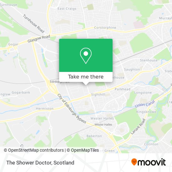 The Shower Doctor map