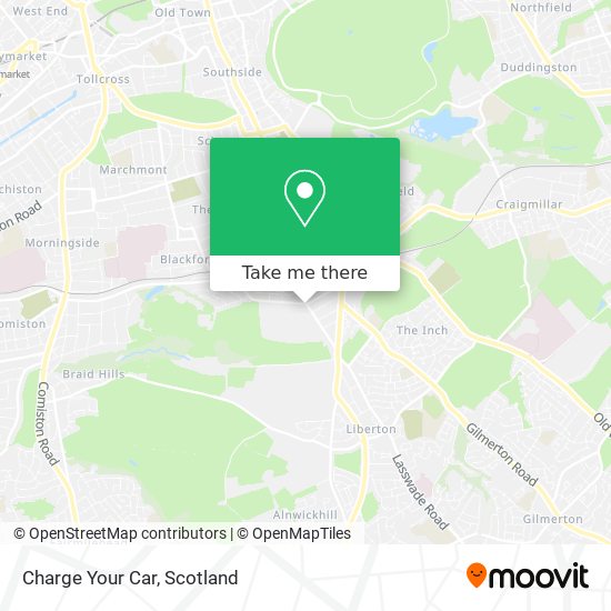 Charge Your Car map