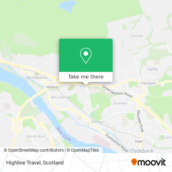 Highline Travel map