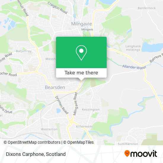 Dixons Carphone map