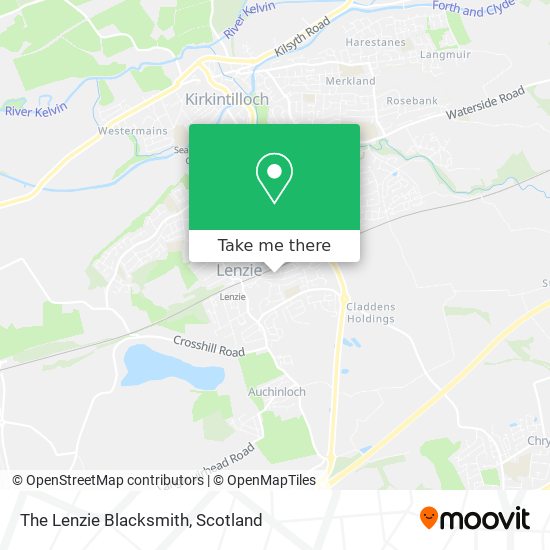 The Lenzie Blacksmith map