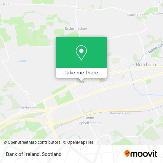 Bank of Ireland map