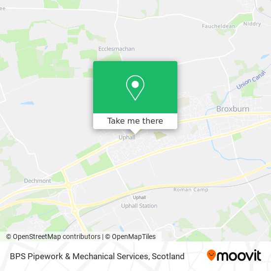 BPS Pipework & Mechanical Services map