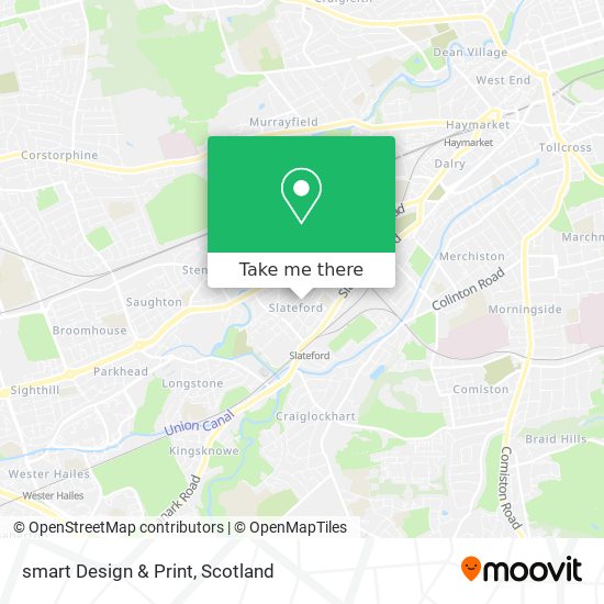 smart Design & Print map
