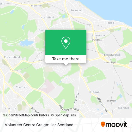 Volunteer Centre Craigmillar map