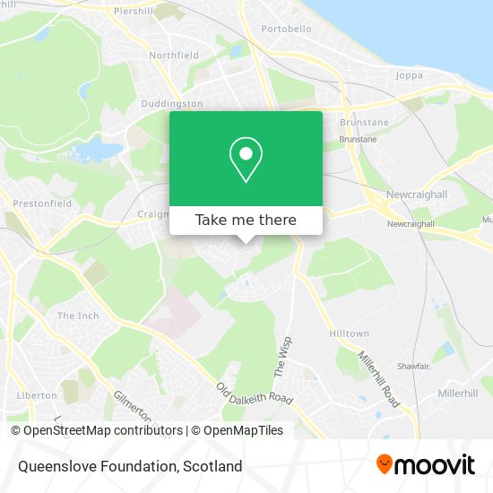 Queenslove Foundation map
