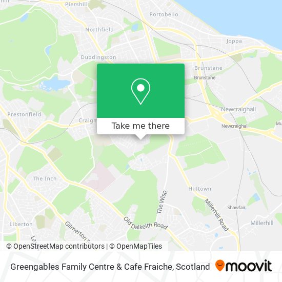 Greengables Family Centre & Cafe Fraiche map