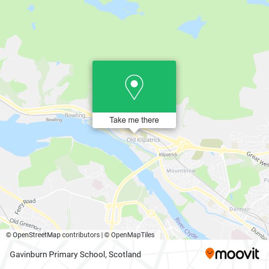 Gavinburn Primary School map