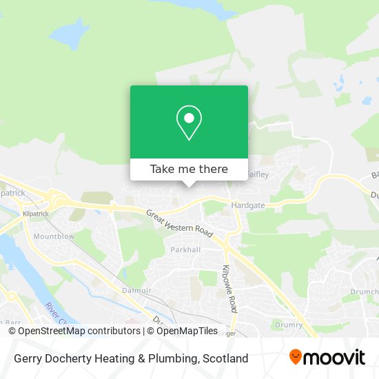 Gerry Docherty Heating & Plumbing map