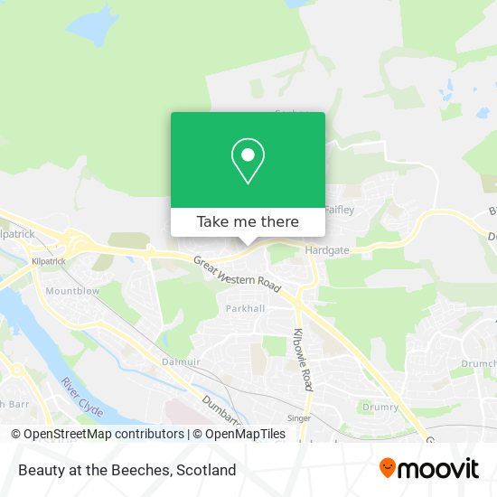 Beauty at the Beeches map