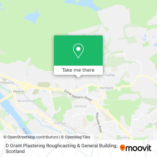 D Grant Plastering Roughcasting & General Building map