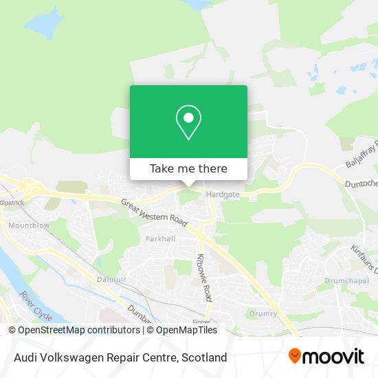 Audi Volkswagen Repair Centre map