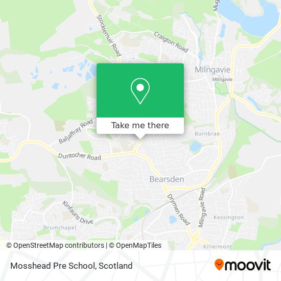 Mosshead Pre School map