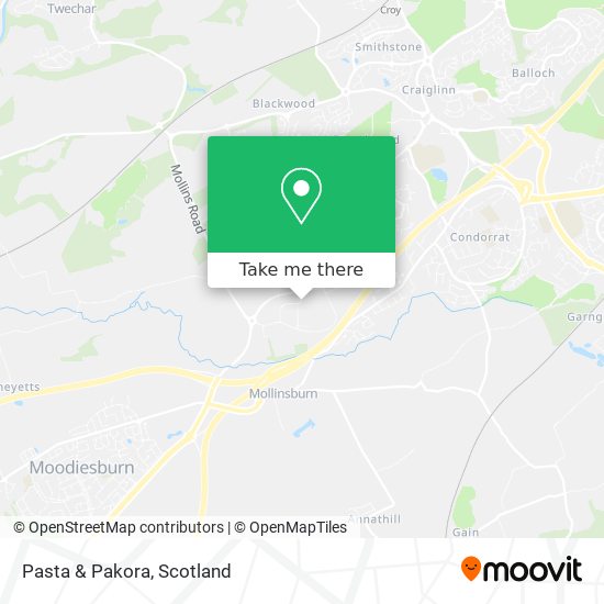Pasta & Pakora map