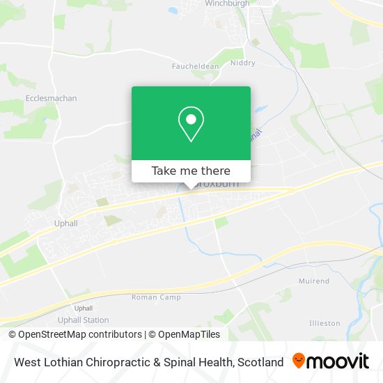 West Lothian Chiropractic & Spinal Health map