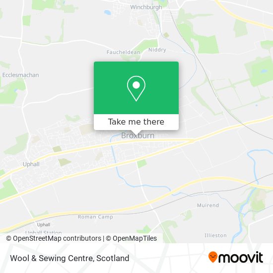 Wool & Sewing Centre map