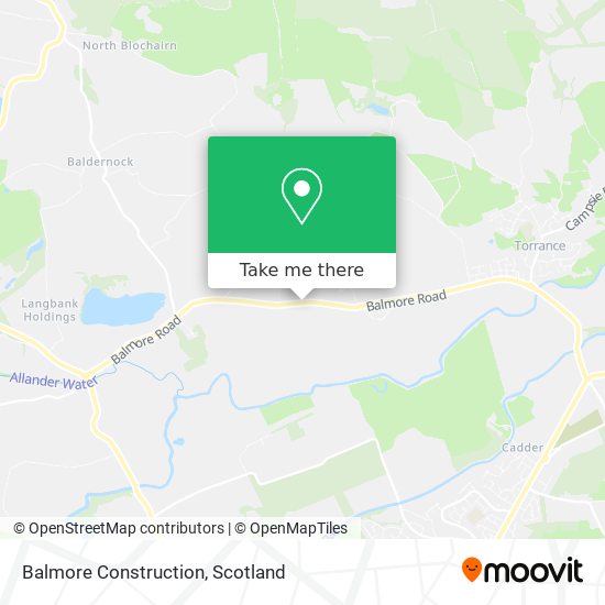 Balmore Construction map