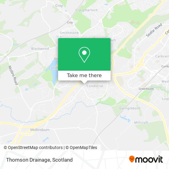Thomson Drainage map